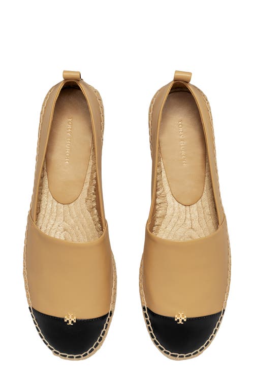 Tory Burch Ankle Wrap Cap Toe Platform Espadrille
