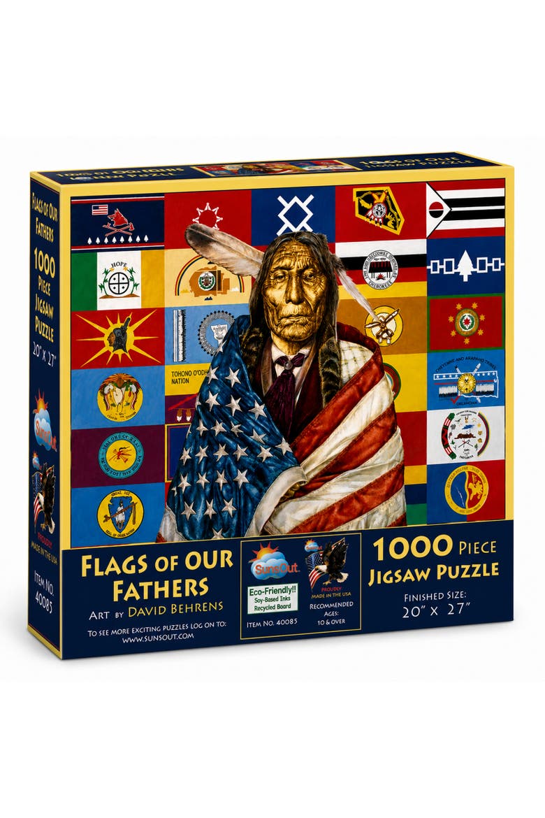 Flags of Our fathers 1000 piece Jigsaw Puzzle for Adults, Main, color, Multicolor
