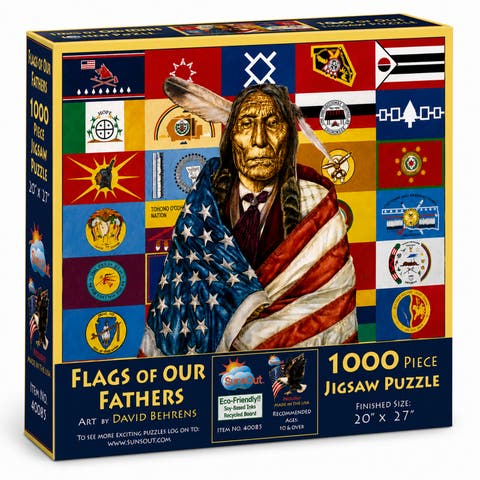 Flags of Our fathers 1000 piece Jigsaw Puzzle for Adults