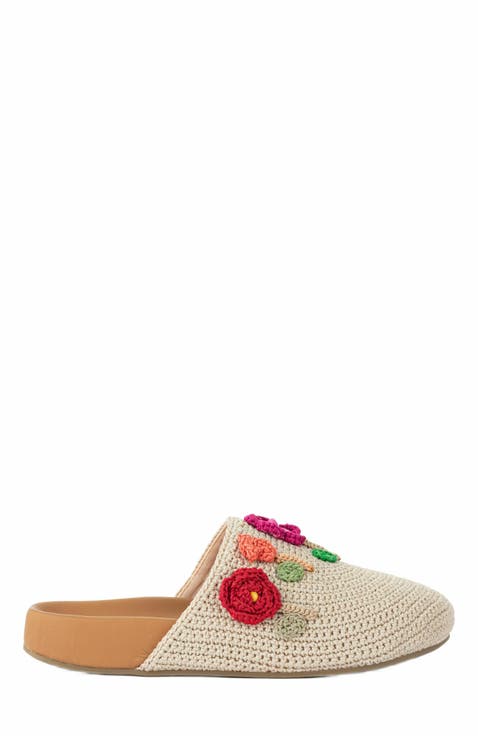 Bolinas Crochet Clog Shoe