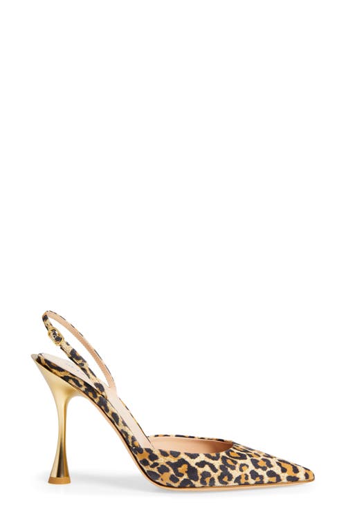 Betzábe Sofia Leopard Print Slingback Pump In Animal Print