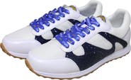 CUCE Women's Cuce White Los Angeles Chargers Glitter Sneakers