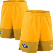 Nike Men's Nike Gold Pitt Panthers 2025 Sideline Performance Shorts
