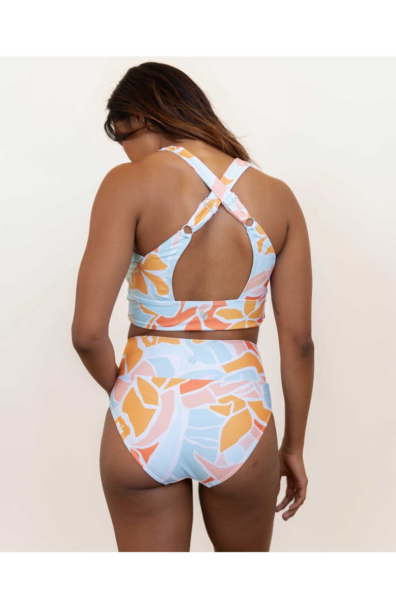 Nani Underwire V-Neck Swim Top, Alternate, color, Calista