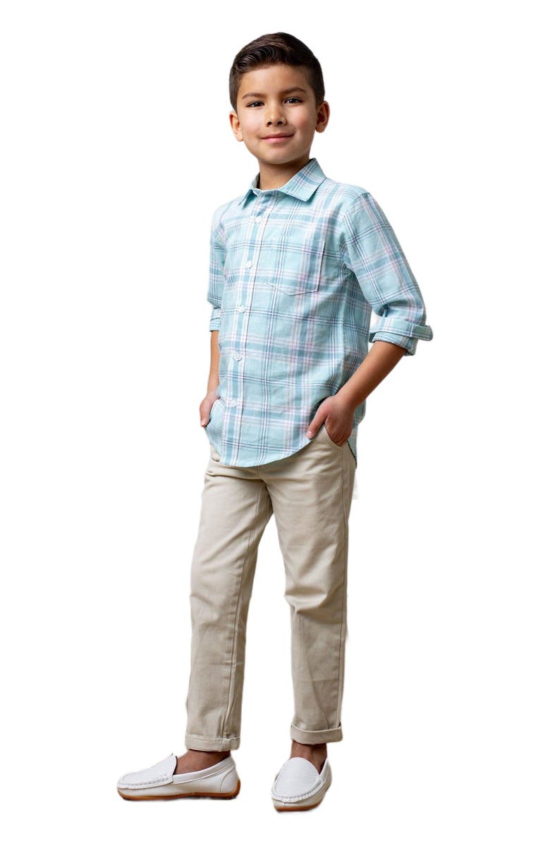 Hope 
Henry Kids
 Organic Skinny Stretch Twill Chino Pant, Alternate, color, Light Khaki