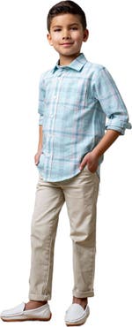 Hope & Henry Kids' Organic Skinny Stretch Twill Chino Pant