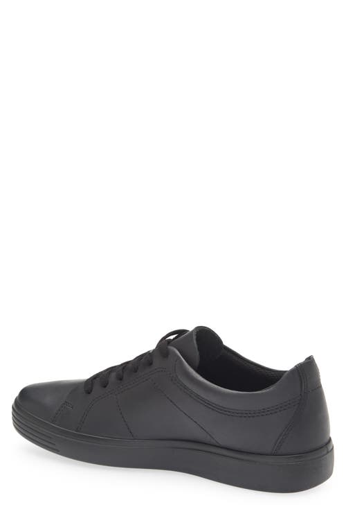 Ecco Classic Low Top Sneaker In Black/black