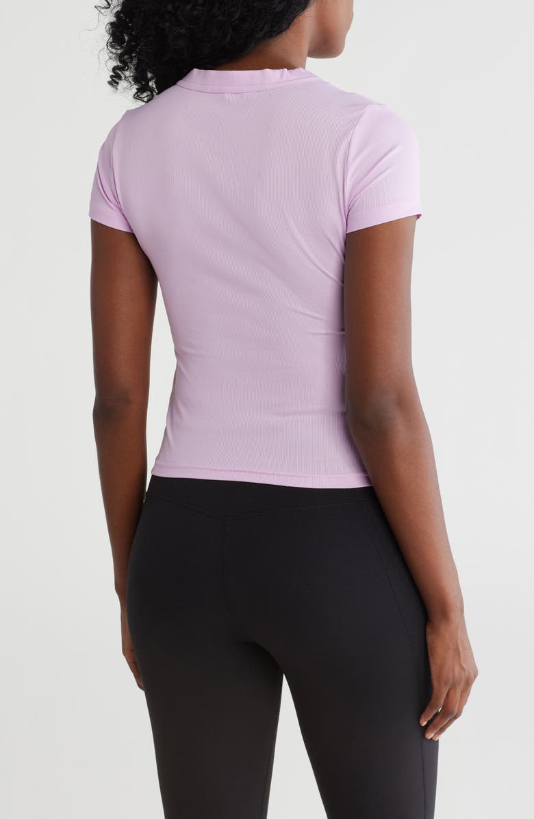 TravisMathew Butterfly Beach Performance Rib Top, Alternate, color, Orchid Bouquet