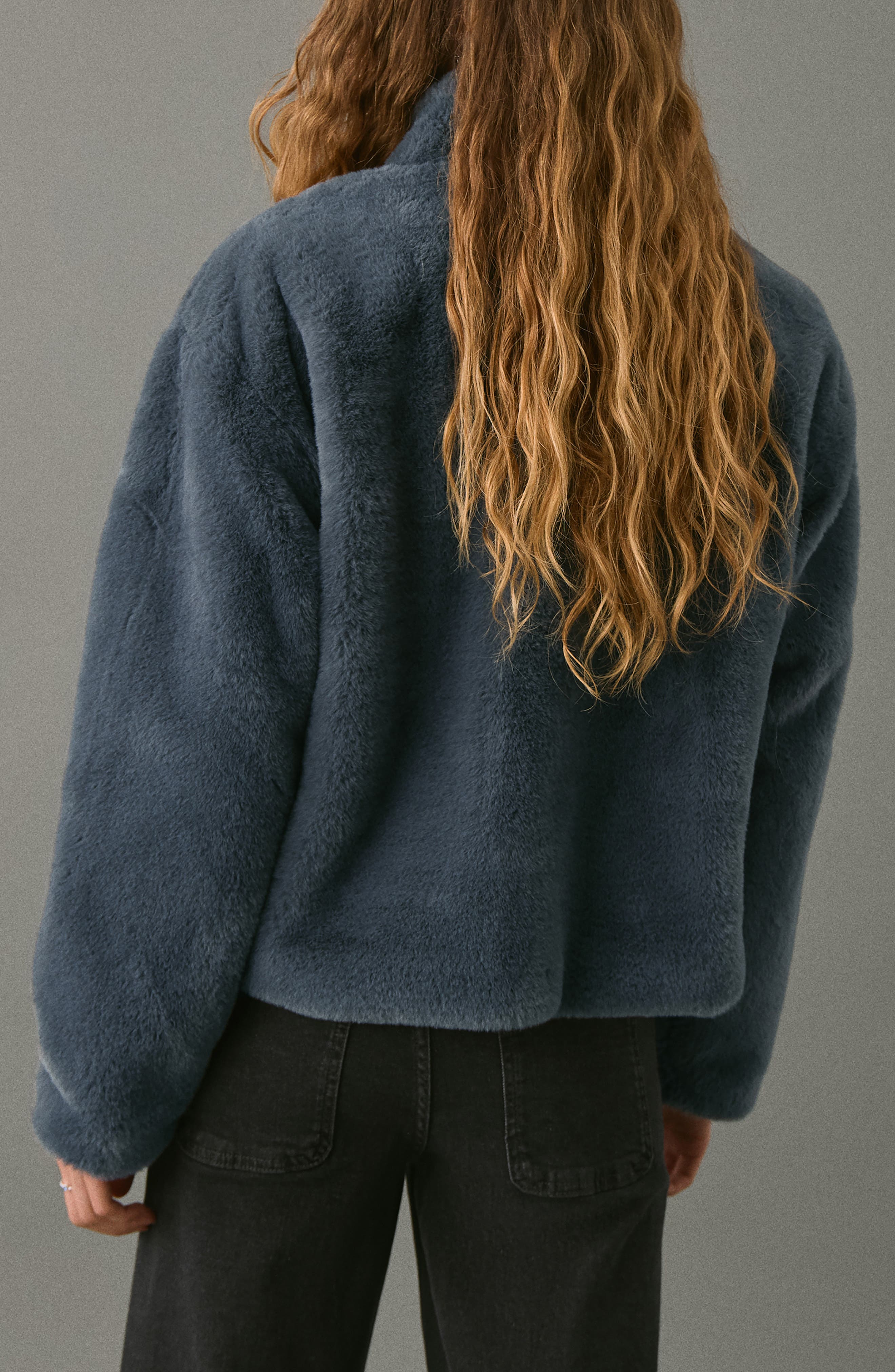 Faux Fur Coat - image 4