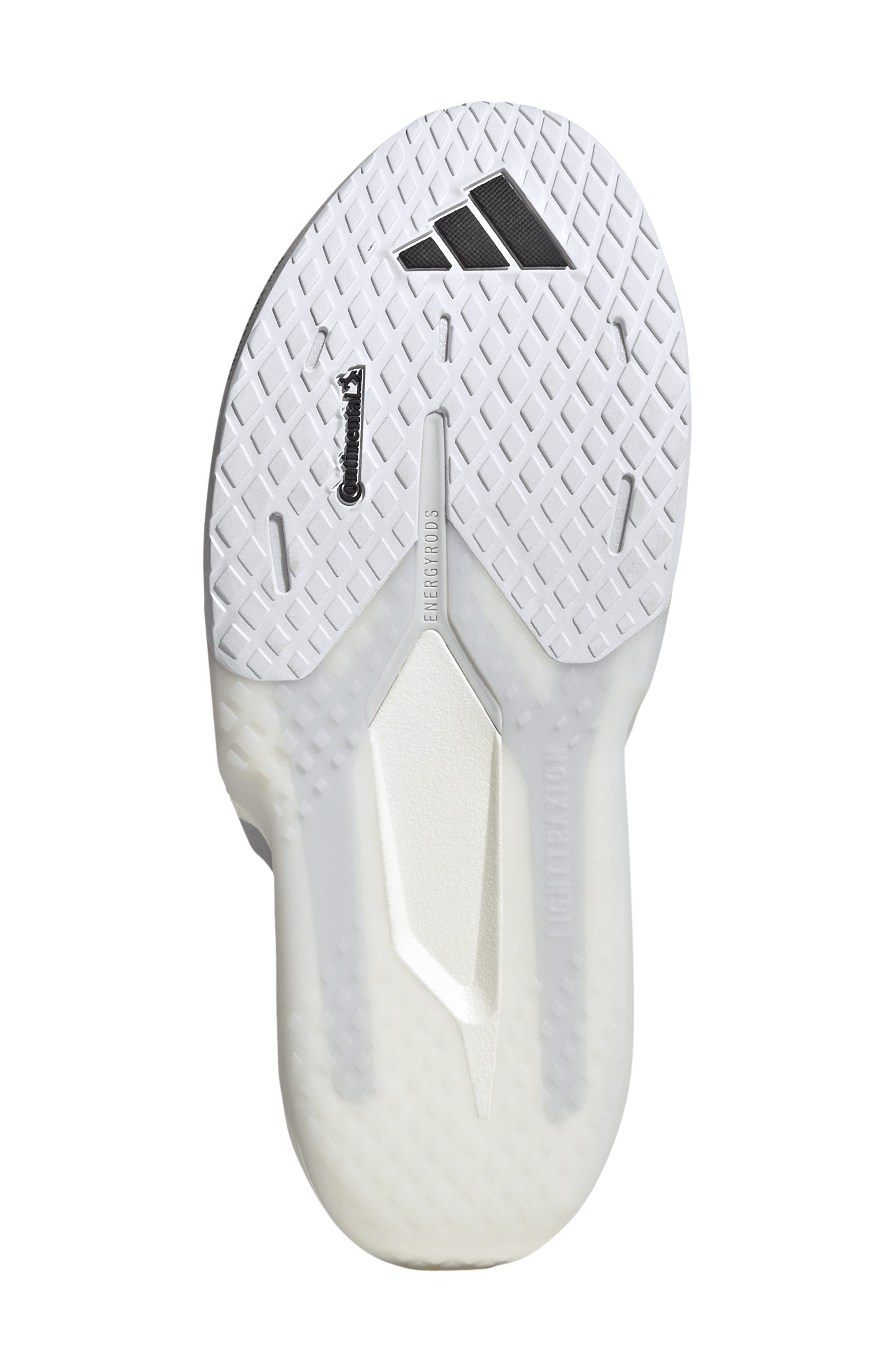 Adizero Dropset Pro Training Shoe, Alternate, color, WHITE/ SILVER METALLIC