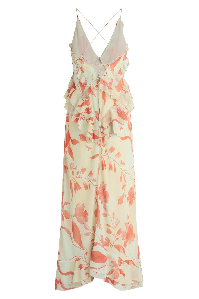 The Who Me Floral Maxi Dress, Alternate, color, MOONBEAM FLORAL