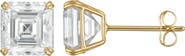 FZN 14k Gold Moissanite Stud Earrings