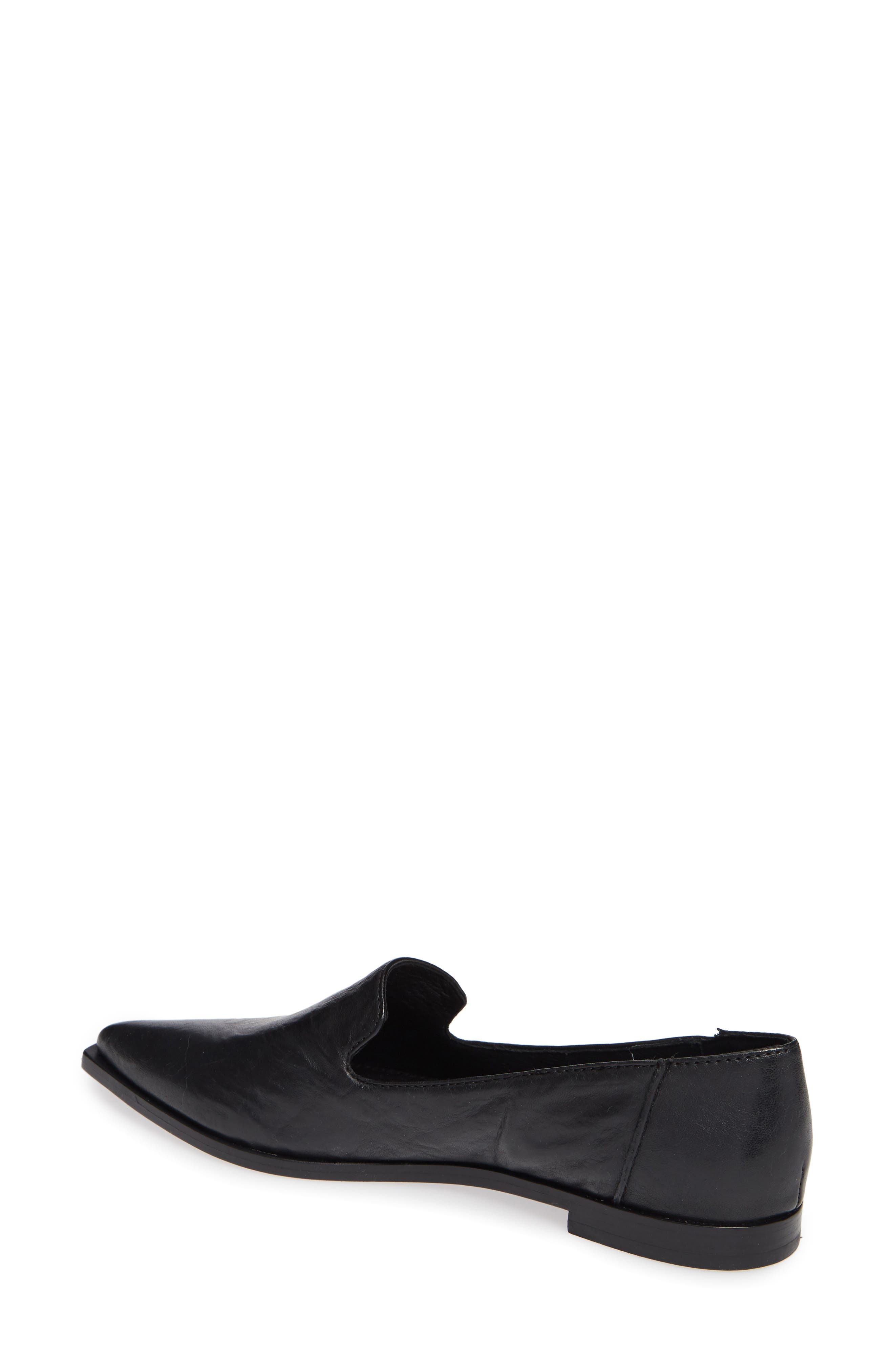 Frye Kenzie Venetian Flat, Alternate, color, Black