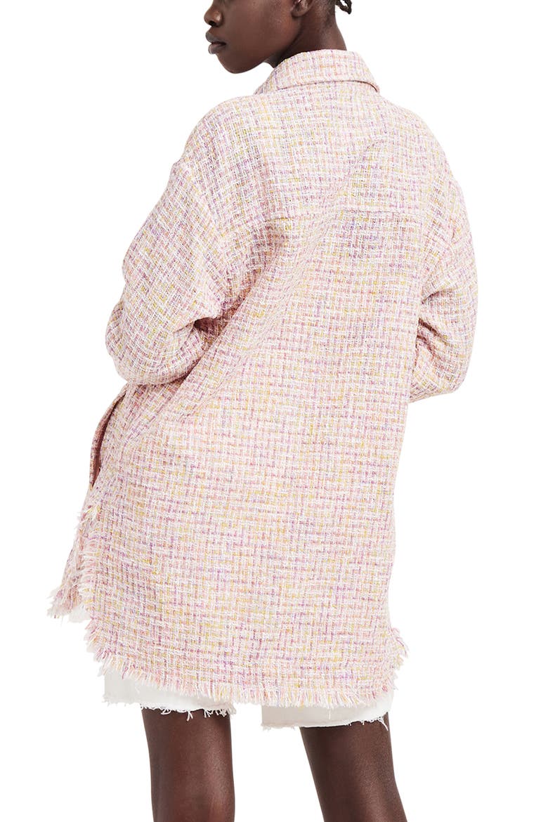 Misty Tweed Shacket, Alternate, color, SHERBERT TWEED