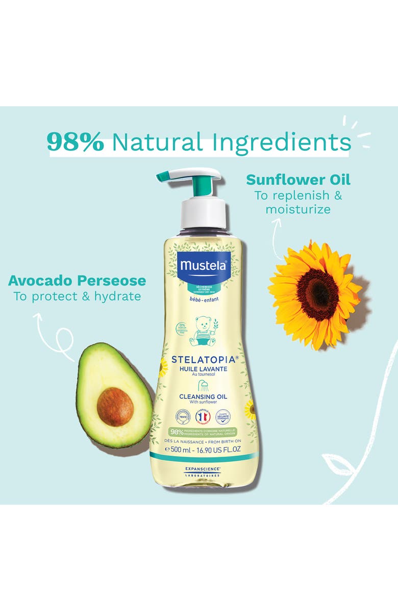 Mustela<sup>®</sup> Cleansing Oil, Alternate, color, 