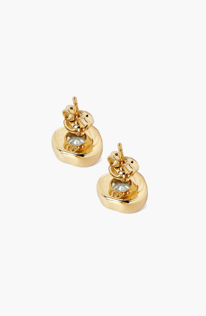 YOJ Lerino Crystal Stud Earrings In Gold, Alternate, color, Gold