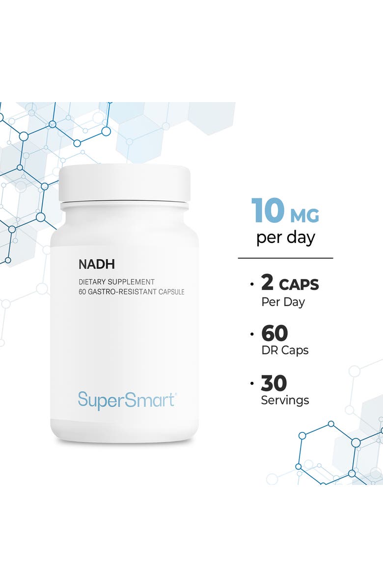 SuperSmart NADH 5mg per Day, Alternate, color, NO COLOR