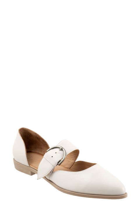 Brittany Pointed Toe Flat (Women)