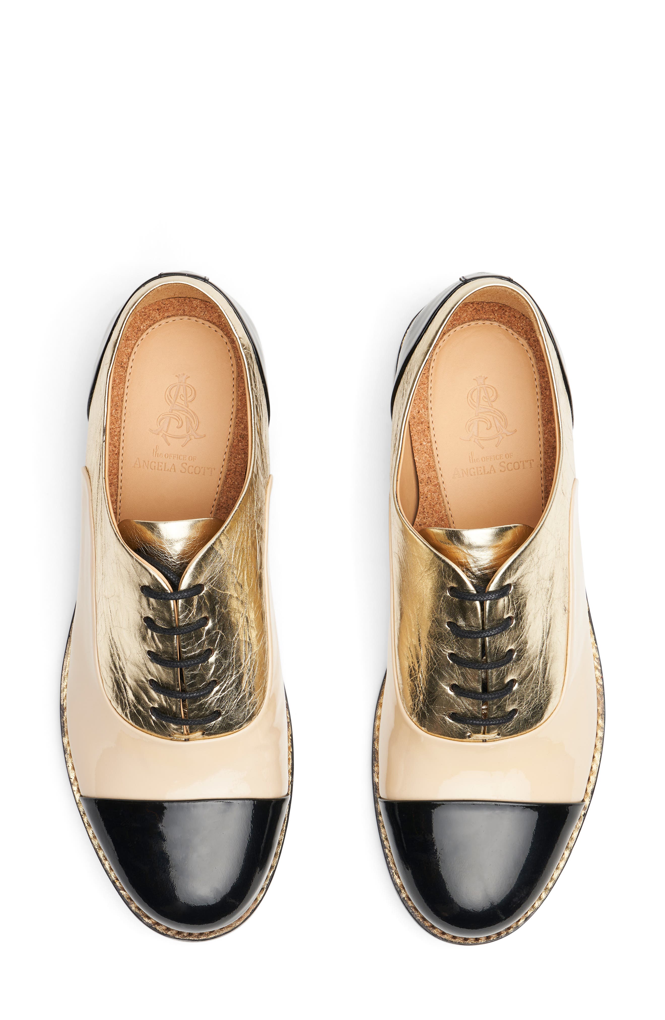 The Office of Angela Scott Ms. Baker Cap Toe Oxford, Alternate, color, 