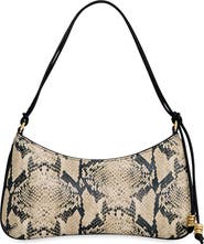 Rebecca Minkoff Reina Snake Embossed Leather Shoulder Bag