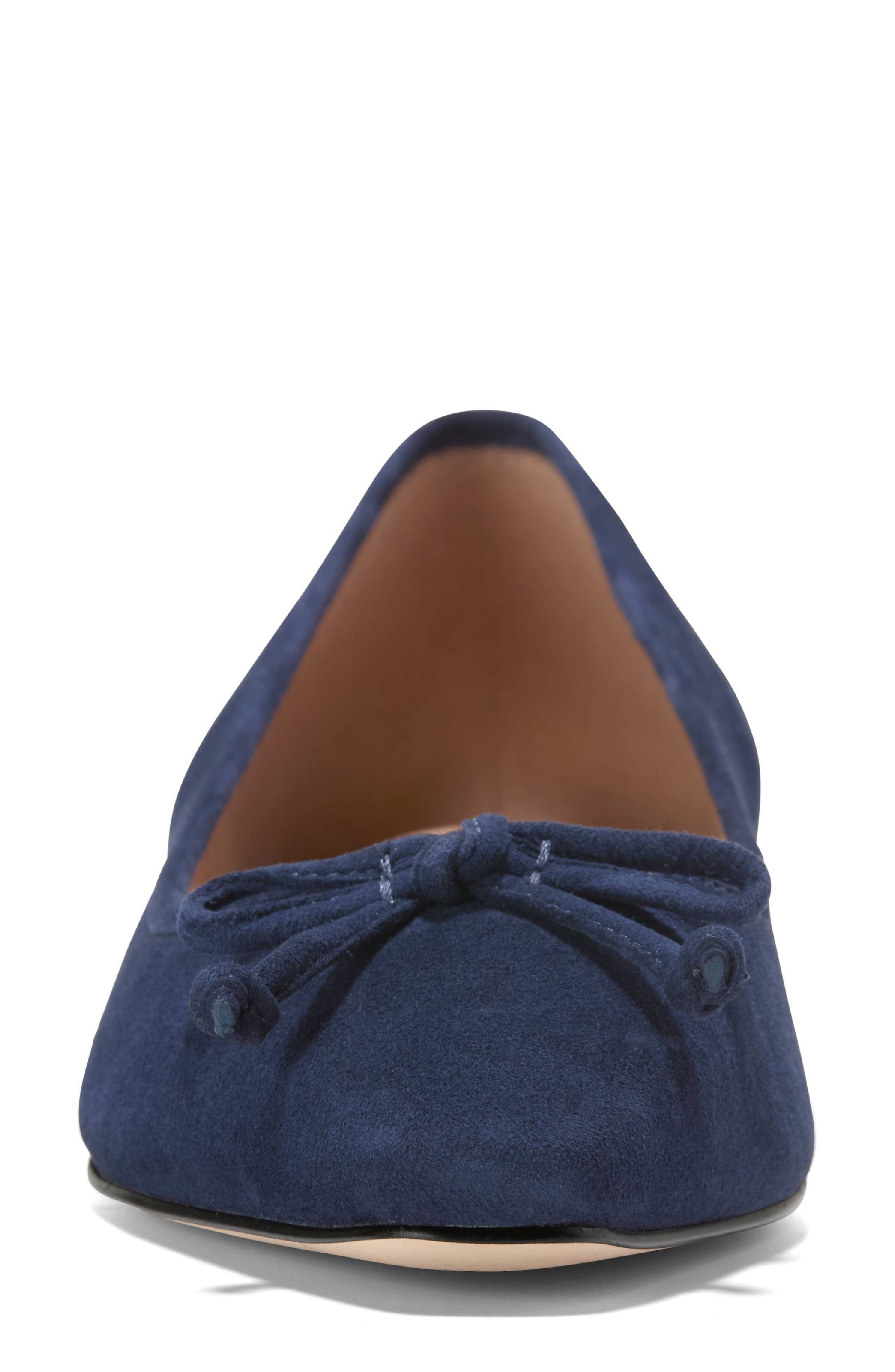 Cole Haan Paget Ballet Flat, Alternate, color, Ch Midnight Moon Suede