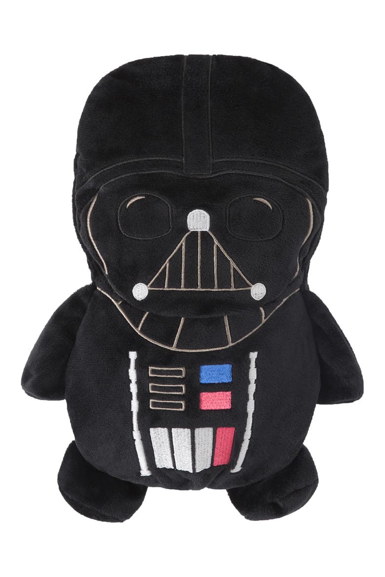 x Star Wars™ Darth Vader 2-in-1 Plush Toy Hoodie, Alternate, color, BLACK