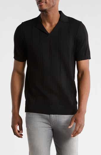 Slim Fit Johnny Collar Polo Sweater
