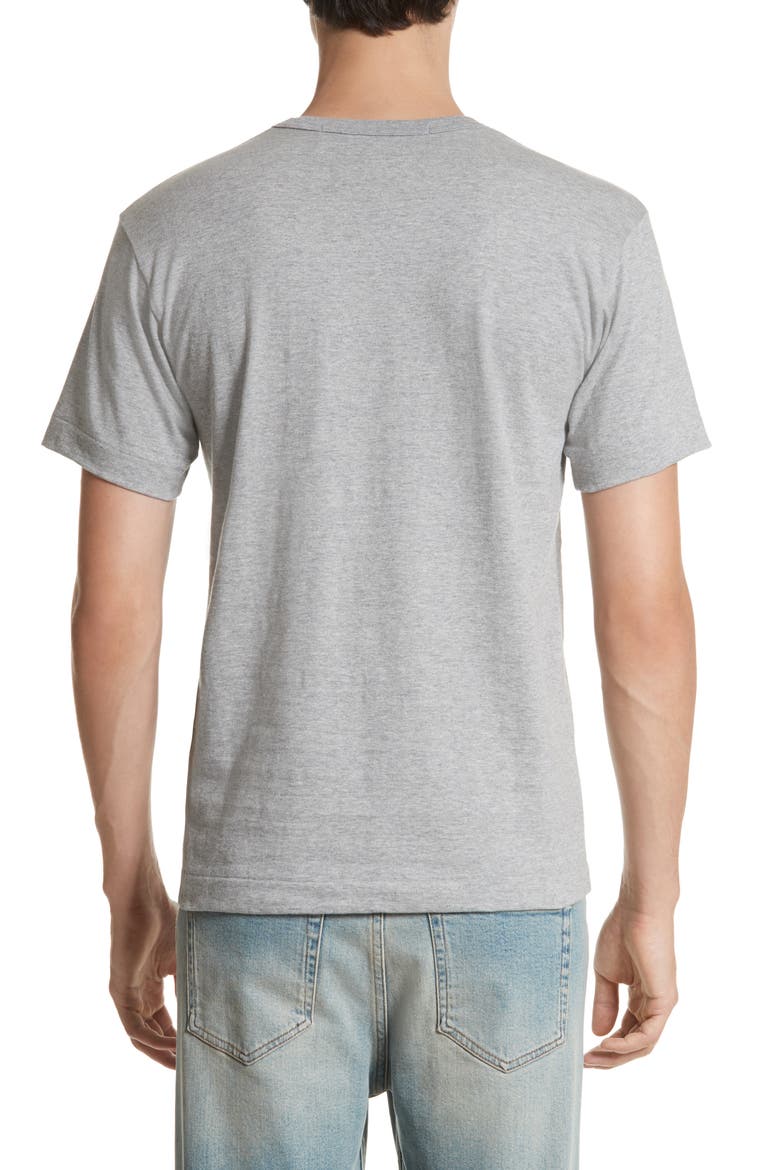 Logo Graphic Tee, Alternate, color, TOP DYED GRAY