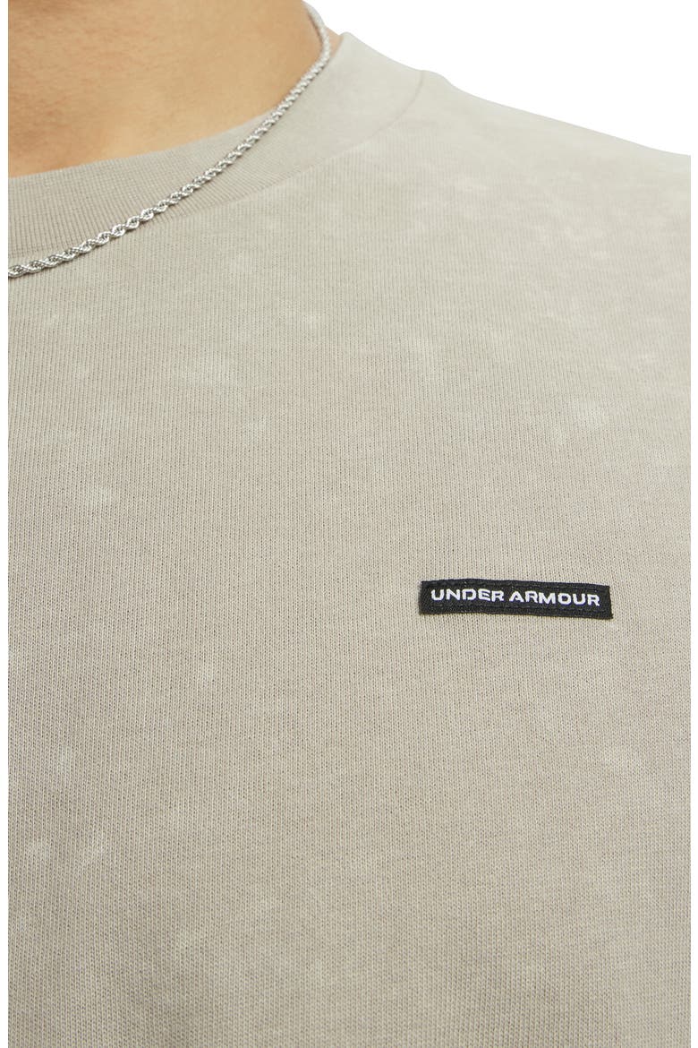 UA Logo Patch Oversize T-Shirt, Alternate, color, TIMBERWOLF TAUPE