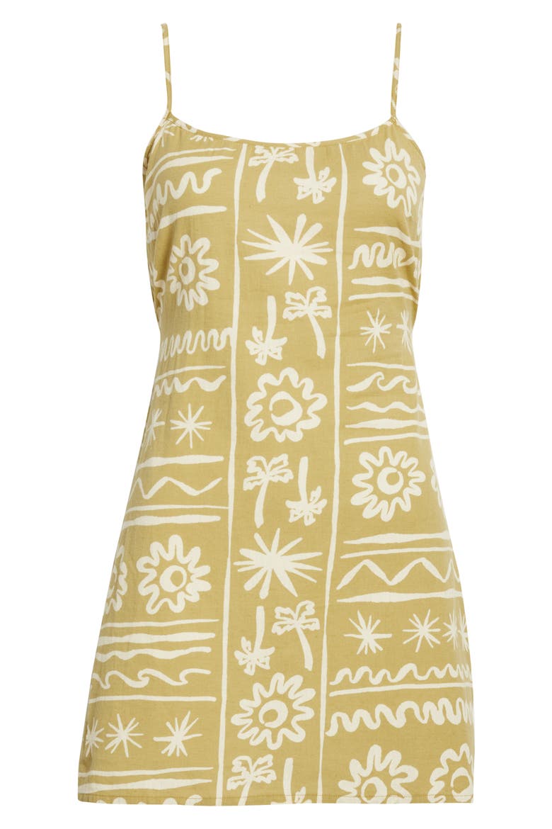 Beach Haze Body-Con Minidress, Alternate, color, GREEN TEA