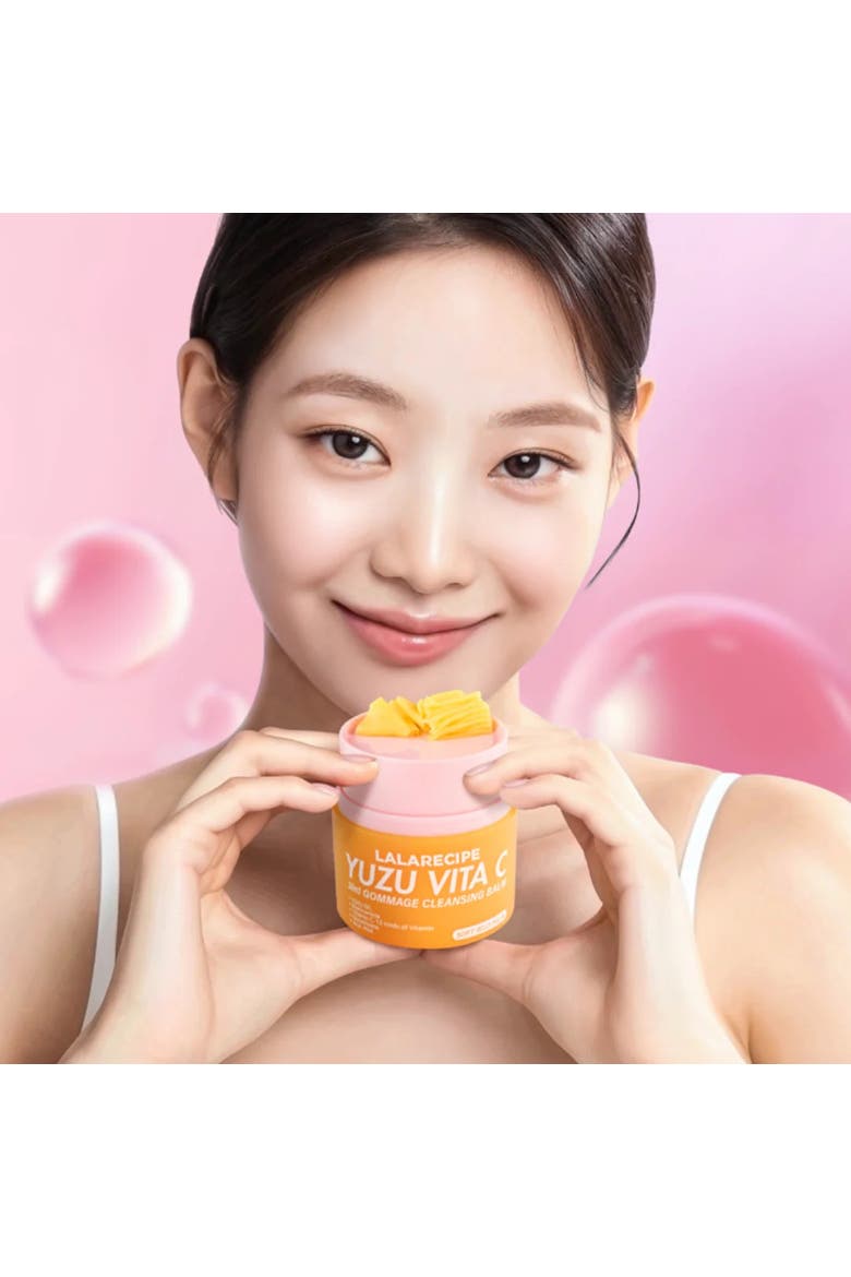 Yuzu Vita C 3-in-1 Gommage Cleansing Balm, Alternate, color, Yellow