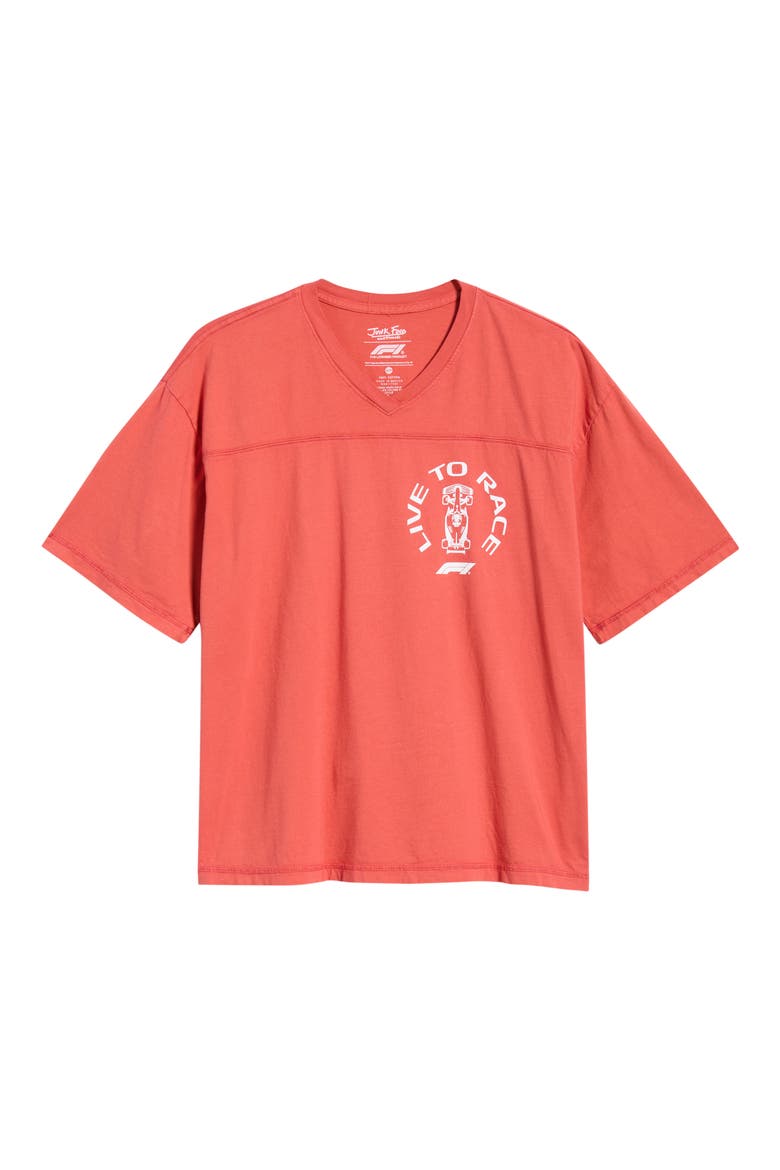 F1® Car Hockey T-Shirt, Alternate, color, WASHED RED