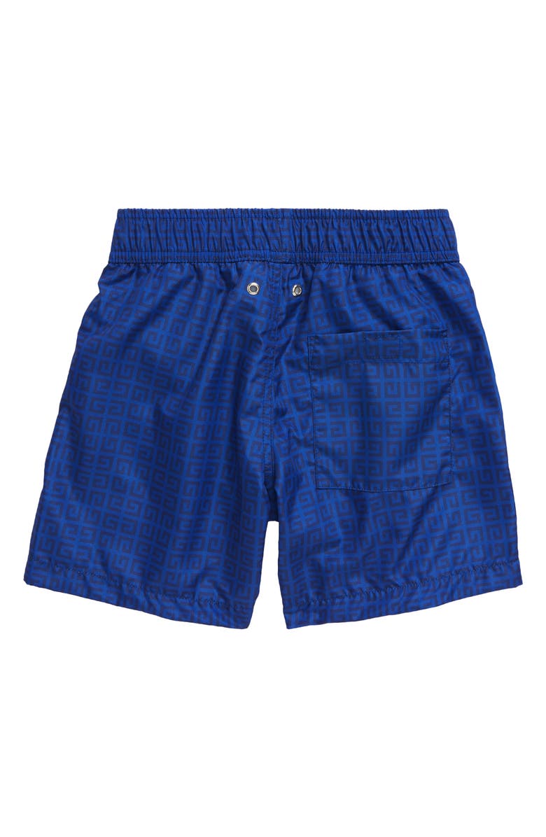 GIVENCHY KIDS Kids' 4G Logo Print Swim Trunks, Alternate, color, 