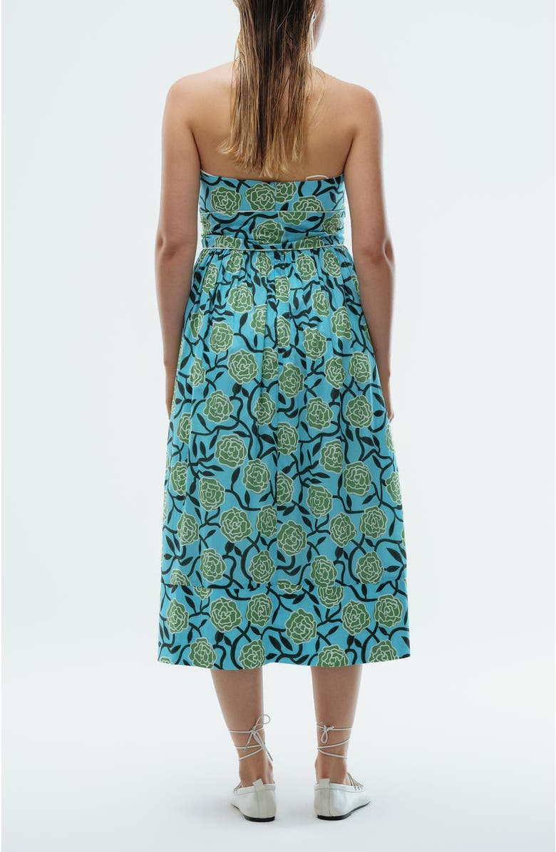 De Loreta Lidia Strapless Fit & Flare Cocktail Dress, Alternate, color,