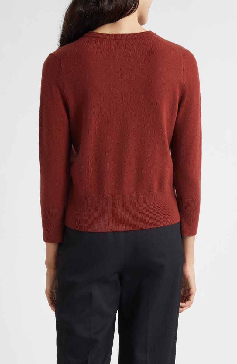 Vince Wool & Cashmere Blend Cardigan, Alternate, color, Siena