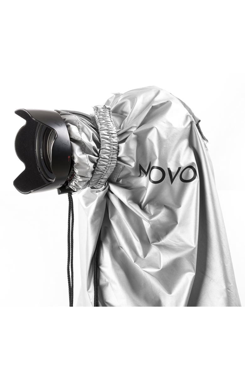 CRC03 Extra-Long Waterproof Rain Coat for DSLR Camera, Lens & Tripod, Alternate, color, Black