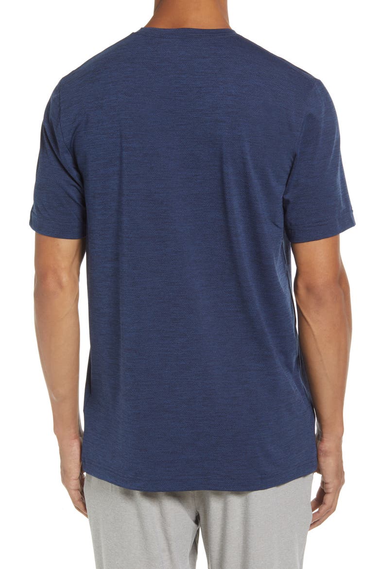 Scenic Vista Logo T-Shirt, Alternate, color, HEATHER NAVY