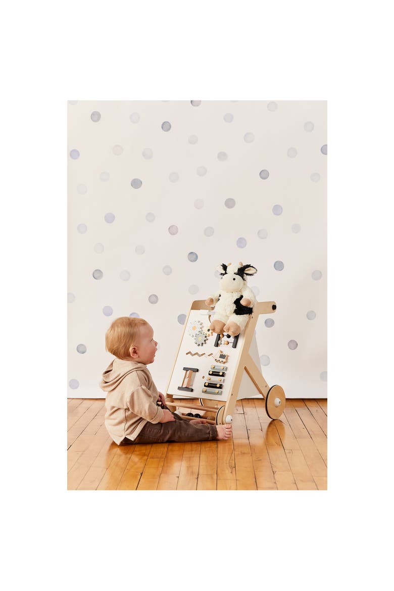 Black and White Cow Plush Toy, Alternate, color, Multi Color
