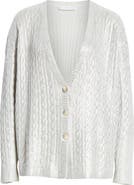 Fabiana Filippi Laminated Cashmere Cardigan