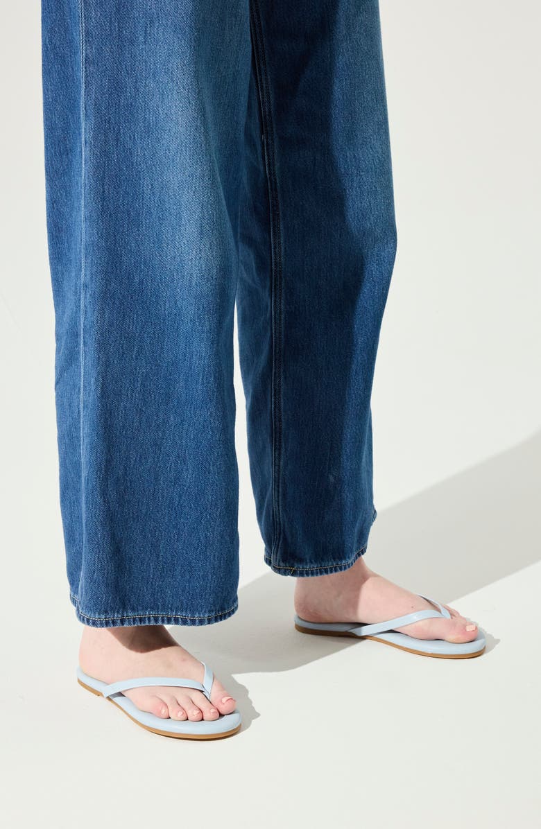 Yosi Samra Rivington Flip Flop, Alternate, color, Sky