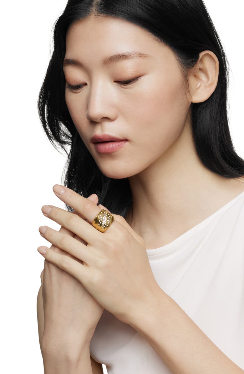 David Yurman Cable Edge Saddle Ring, Alternate, color, 