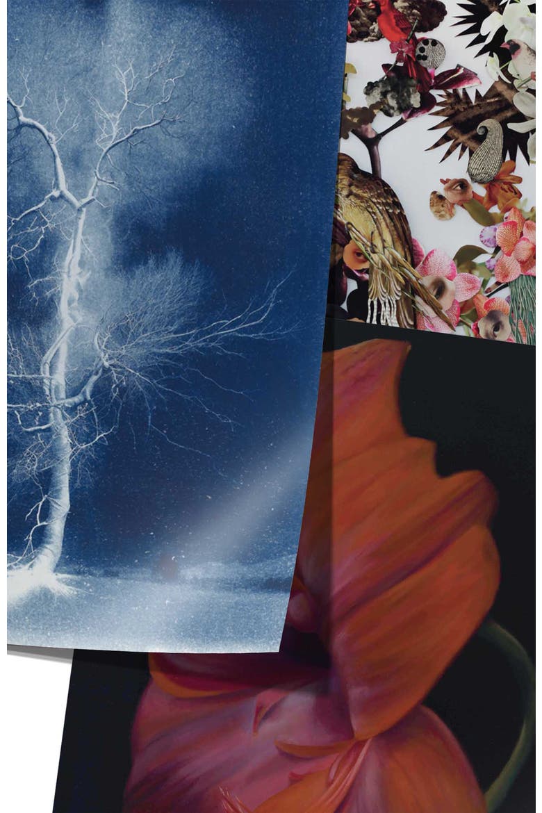 Mysteries of Creation Gift Wrap & Creative Papers, Alternate, color, Purple
