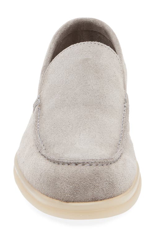 Bruno Magli Primo Leather Loafer In Grey Suede