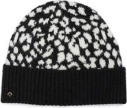 Kate Spade New York Leopard Beanie