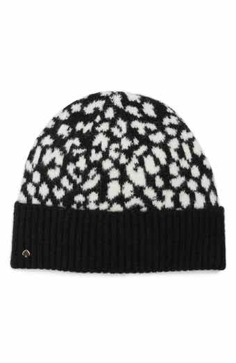 Kate Spade New York Leopard Beanie