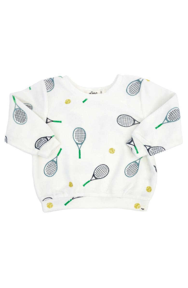 oh baby! Tennis Print Boxy, Main, color, 