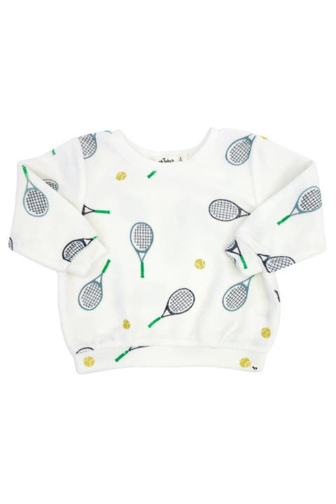 Tennis Print Boxy