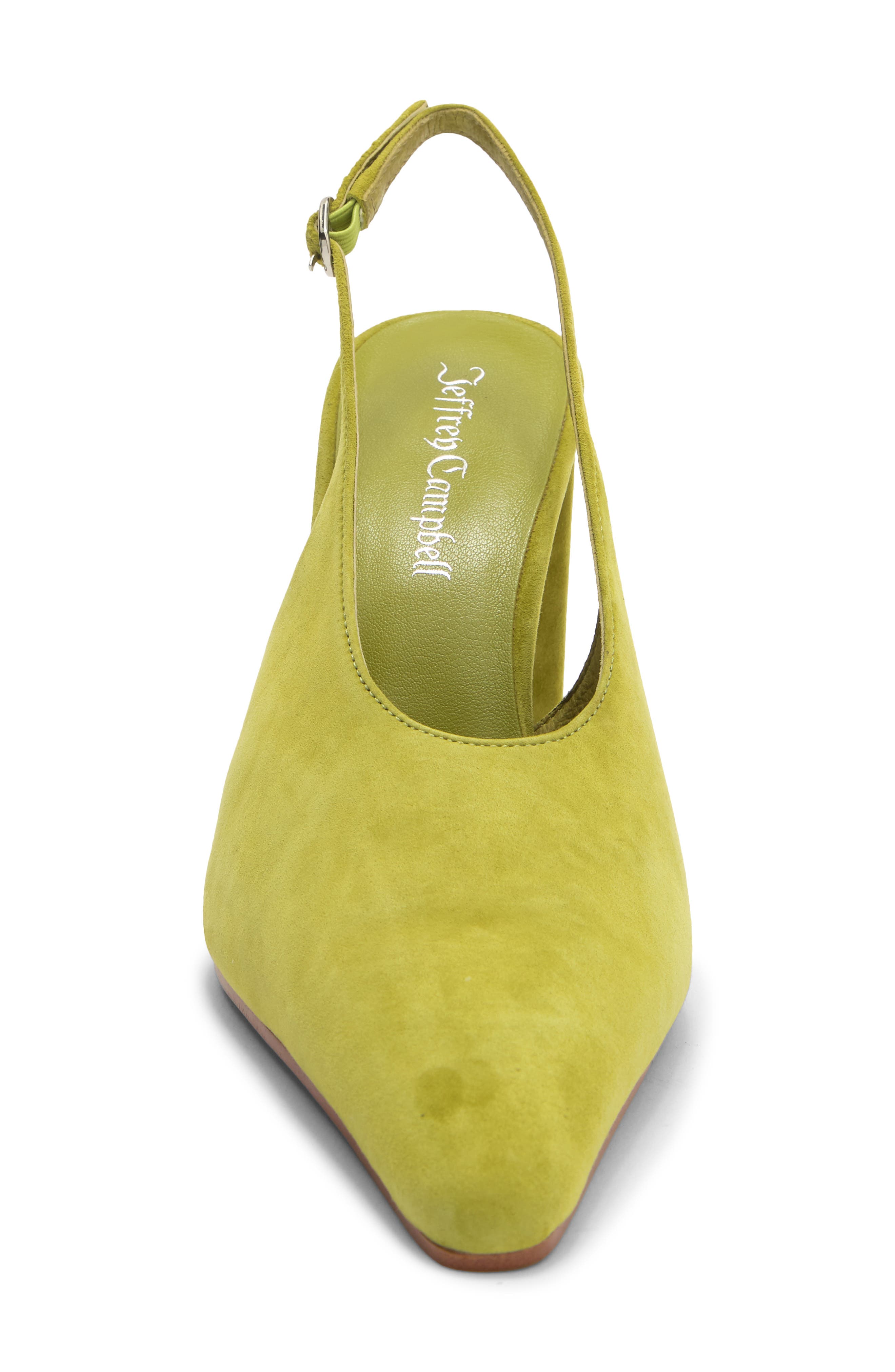Withstand Slingback Pump, Alternate, color, CHARTRUESE SUEDE