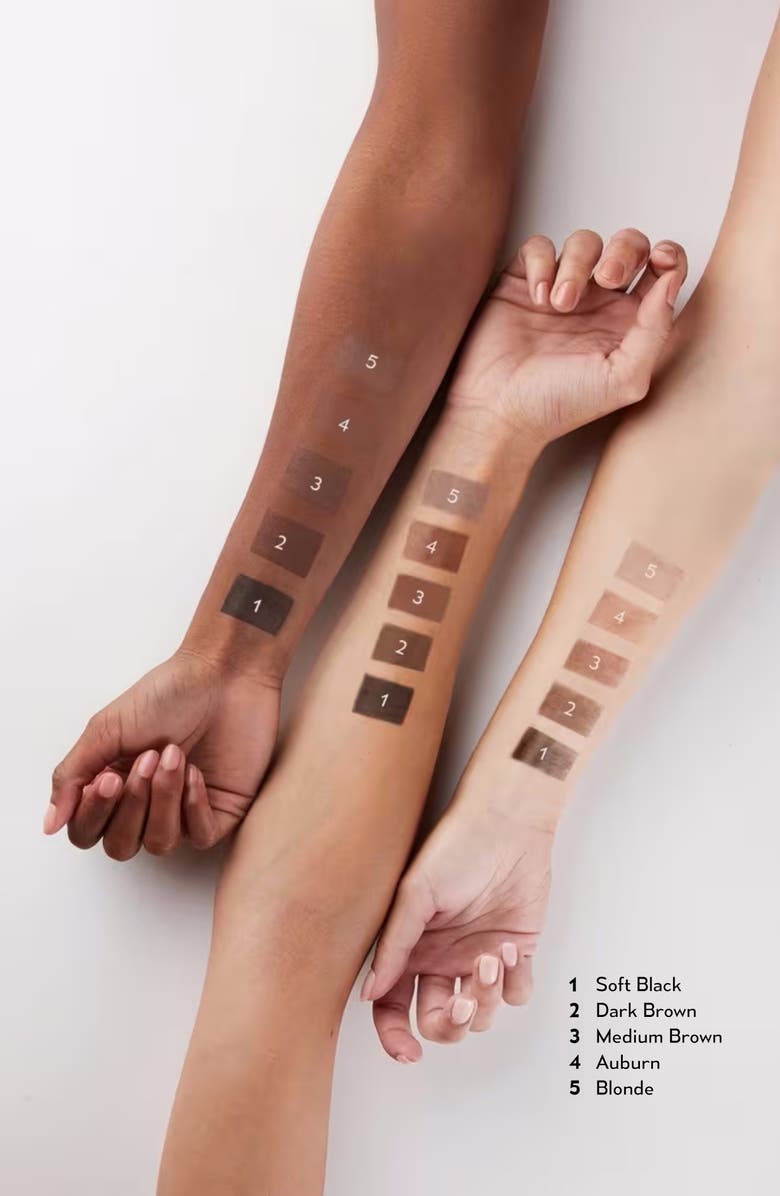 LAMIK Revelation Brow Duo, Alternate, color, Soft Black/ Elegance