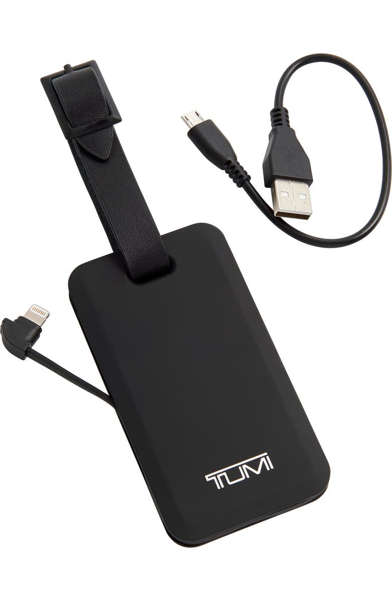 TUMI Luggage Tag Lightning Power Bank, Alternate, color,
